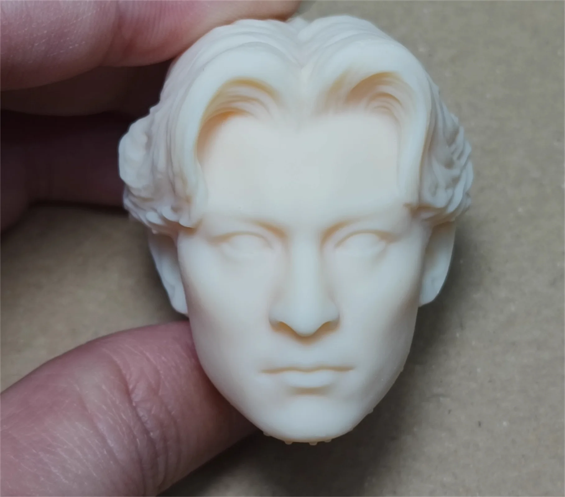

Andy Lau 3D Print Head Carving Sculpt Unpainted Asia Star Model 1/6 Scale Action Figure Soldier Toys