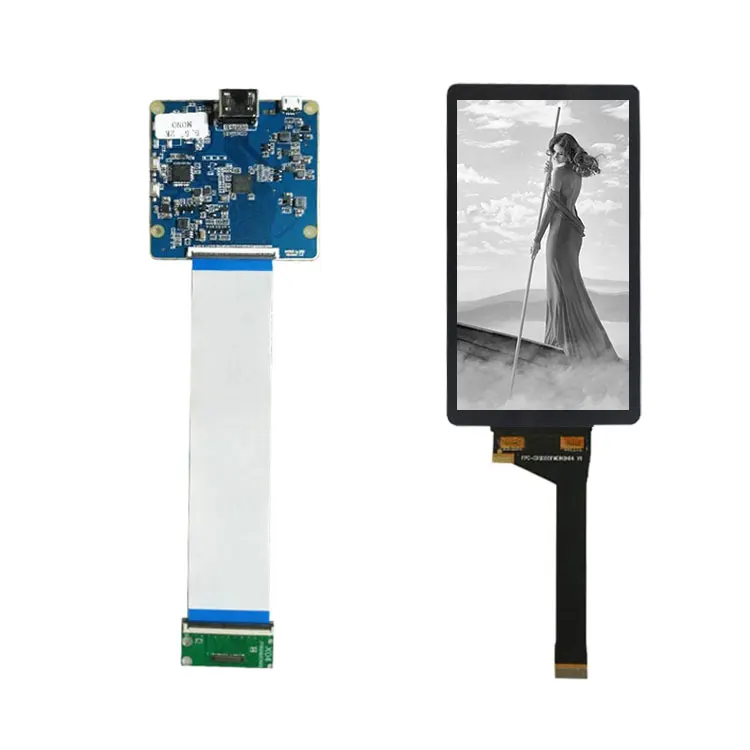 5.5 Inch Monochrome LCD Display MONO Screen Glass Protector 1080*1900 3D Printer High Transmittance Screen Panel