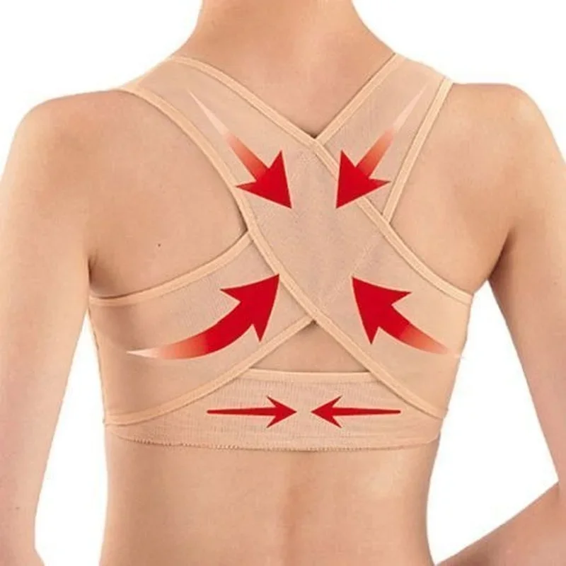 Invisible Body Shaper Corset Women Chest Posture Corrector Belt Back Shoulder Support Brace Posture Correction for Health Care