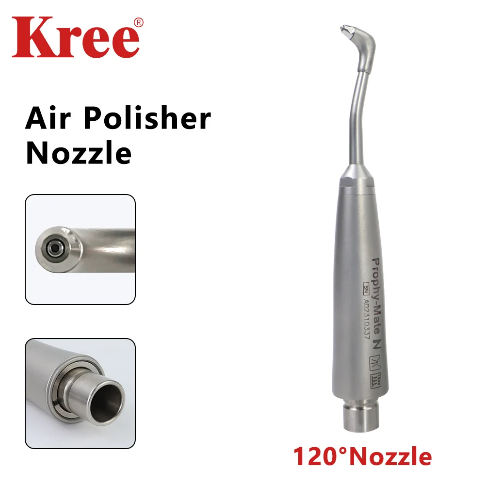 

Dental Handpiece Compatible with N*K Prophy-Mate neo Clinic Intraoral Air Polishing System Anti-Suction Prophy Jet Oral Hygiene