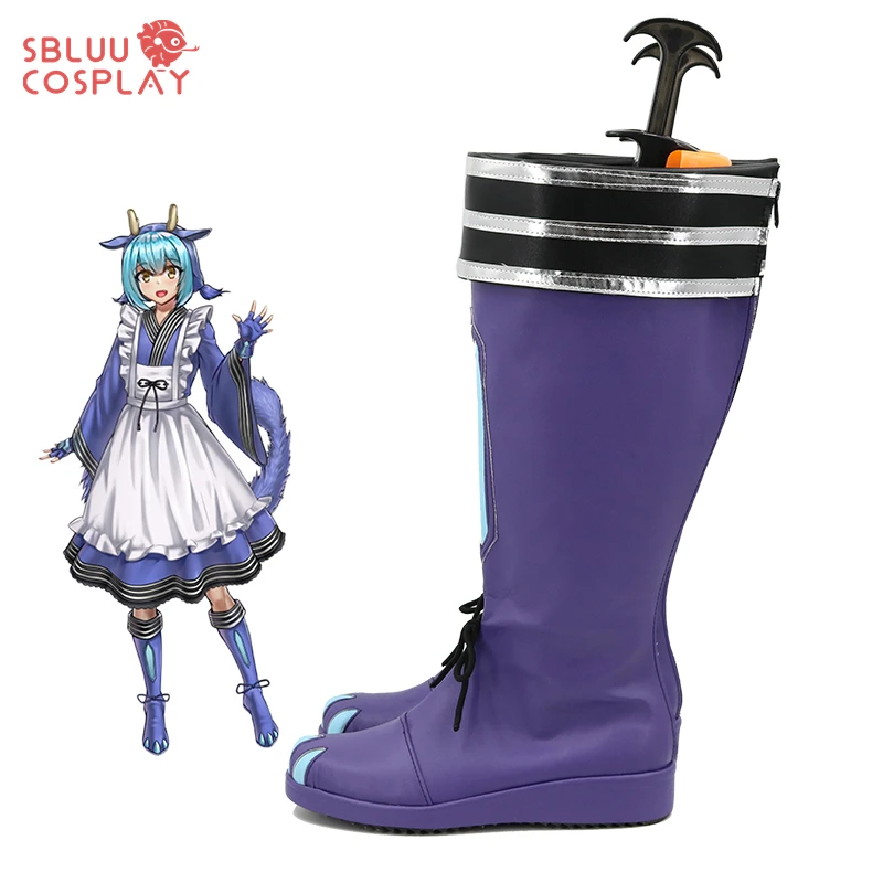 Sbluucosplay Yu Gi Oh Duel Monsters Wasserij Dragonmaid Cosplay Schoenen Custom Made Laarzen