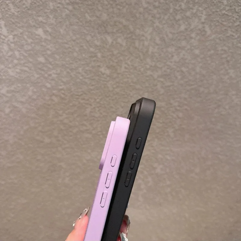 Luxuriöse Retro-Hülle mit Litchi-Leder-Textur für iPhone 17 Air 16 15 14 Plus 13 16E Stoßfeste Matte Abdeckung – Detail 15