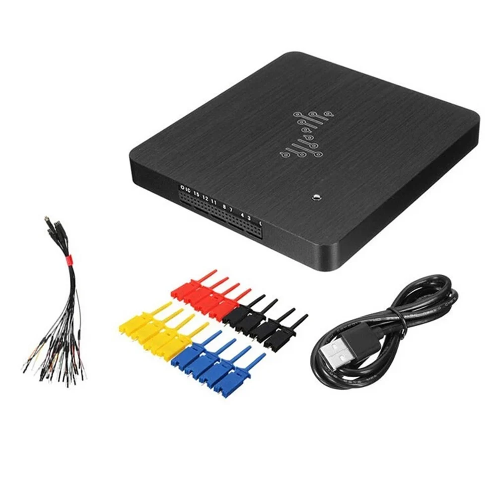 

USB Logic Analyzer for PC and For Mac OS Analysis with 16 Channels and Type C Interface for Linux Compatibility