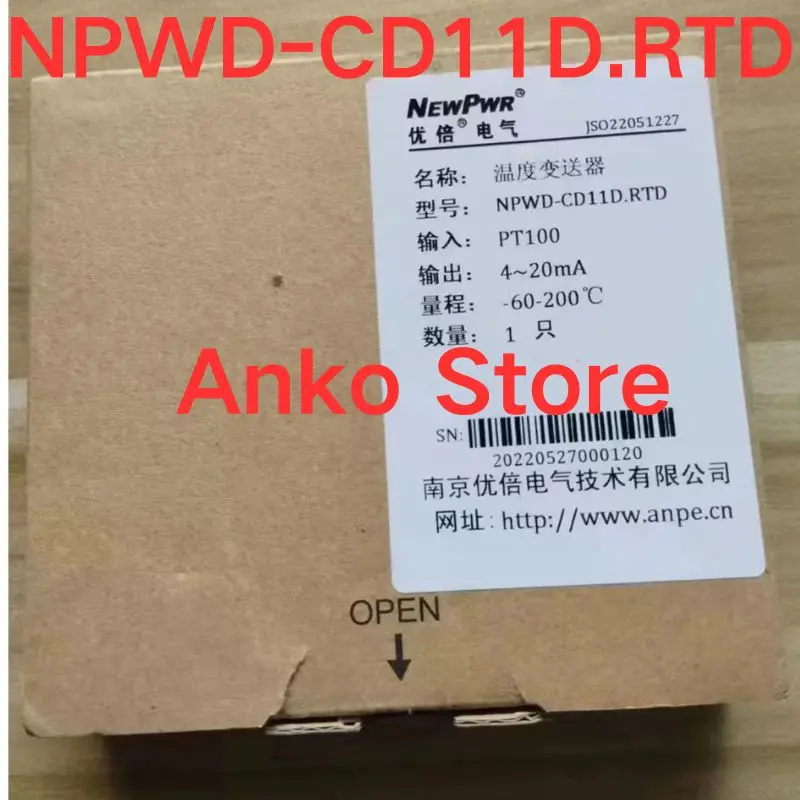 Brand-new    Temperature transmitter NPWD-CD11D RTD