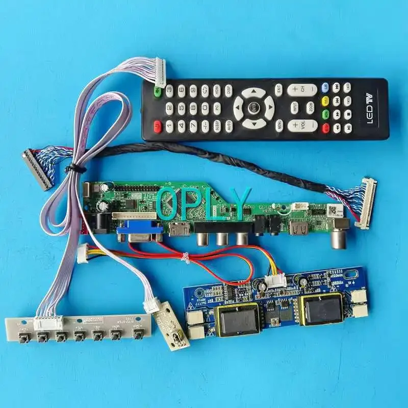 

For HSD190MGW1 HT190WG1 Laptop Display Screen Controller Board 19" 1440*900 LVDS 30 Pin VGA HDMI-Compatible AV USB DIY Kit 4CCFL