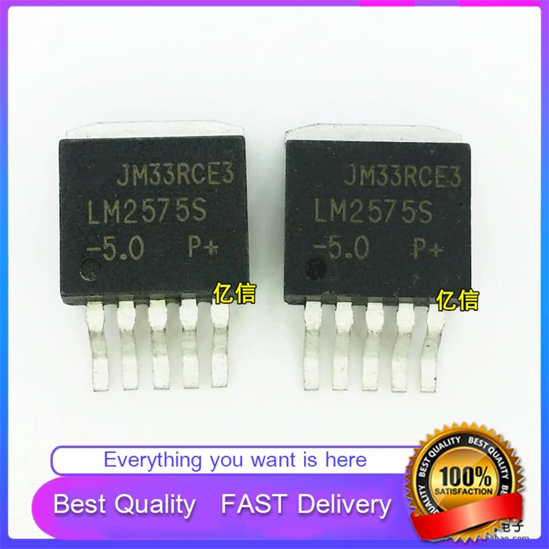 10Pcs/Lot New Original LM2575S-5.0 Voltage Regulator IC TO263-5 Good Quality  In Stock