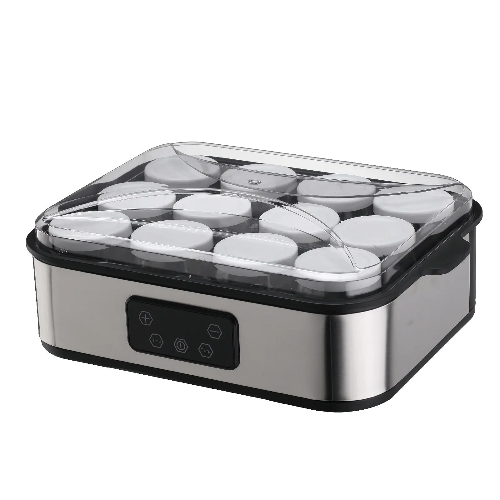 European yogurt machine, homemade yogurt fermentation for breakfast, home jam ice cream, yogurt pudding, 12 cups