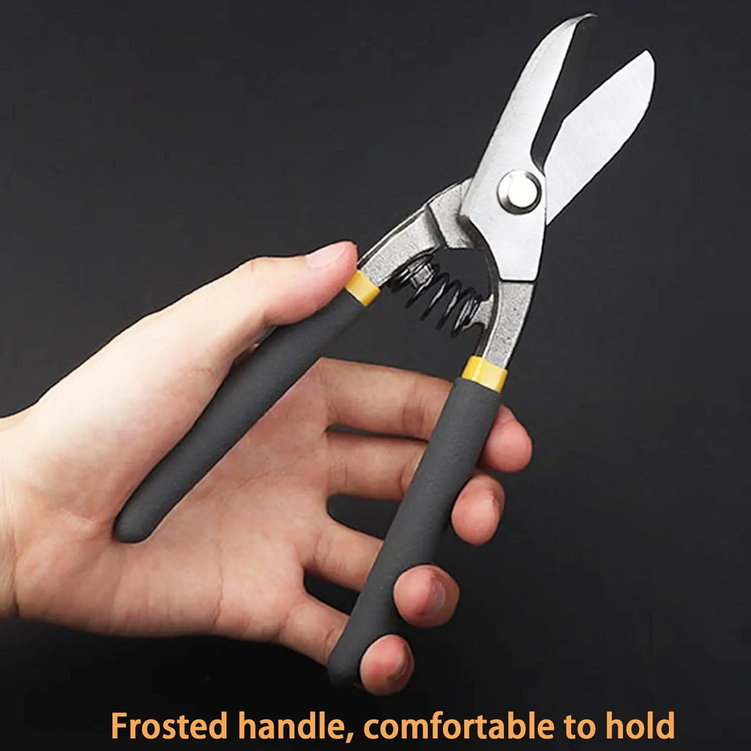 Industrial Grade Tin Scissors Aviation Shears Tin Snips for Cutting Metal Wire Keel Aluminum Sheet Metal Cutters Hand Tools