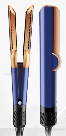 Lisseur et s�che-cheveux professionnel 2 en 1, fer plat chauffant, Compatible avec l'outil de coiffure Dyson Airstrait