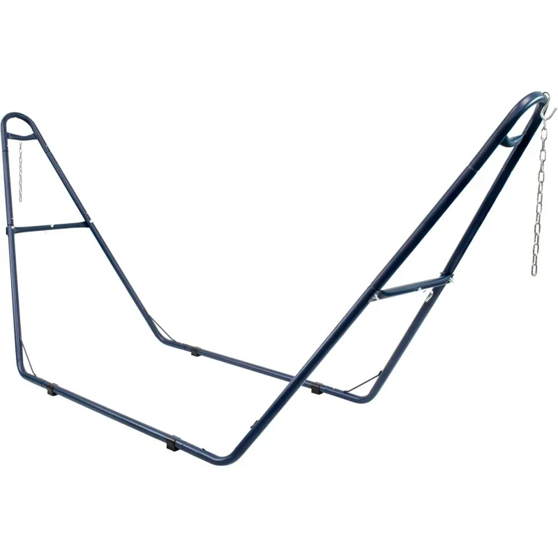 Universal 2-Person Hammock Stand Only - 550-Pound Capacity - Heavy-Duty Hammock Stand Outside - Fits 9 to 14 Foot Hammocks -