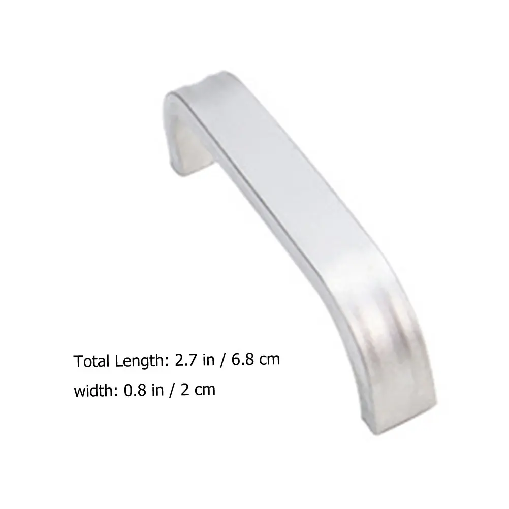 20Pcs High Quality Aluminum Alloy Door Knobs Stylish Sleek Design Cabinet Drawer Pulls for Kitchen Closet Wardrobe Furniture