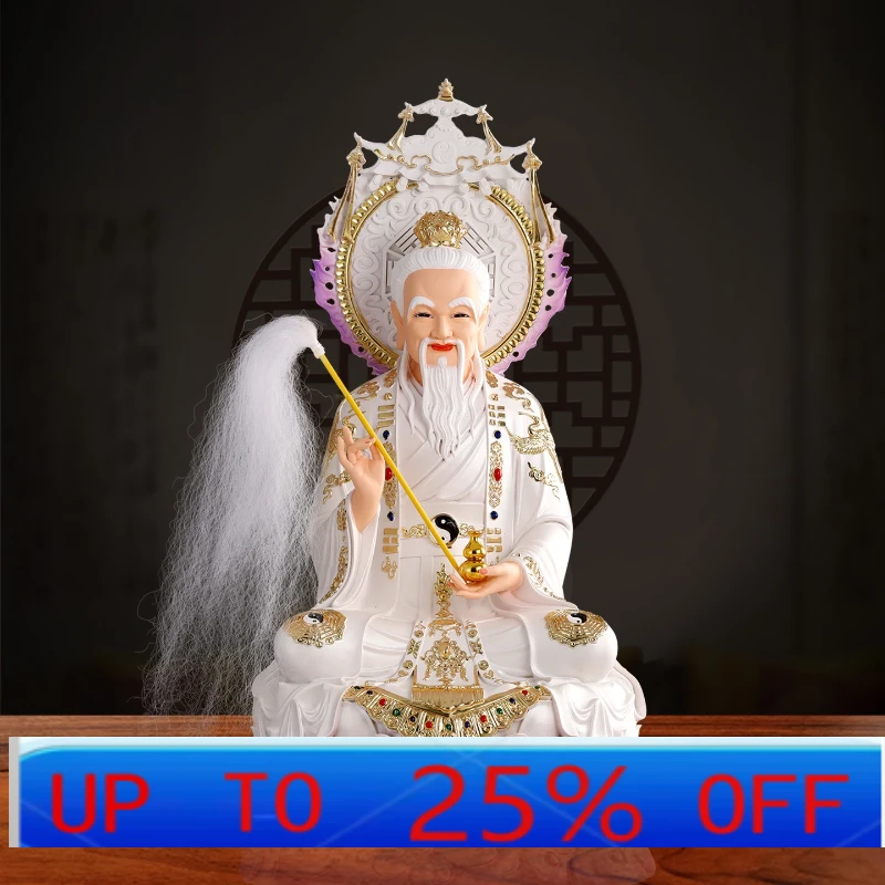 

LH Taishang Laojun God Statue Sanqing Taozu Statue Home Worship Tabletop Ornament Buddha Statue