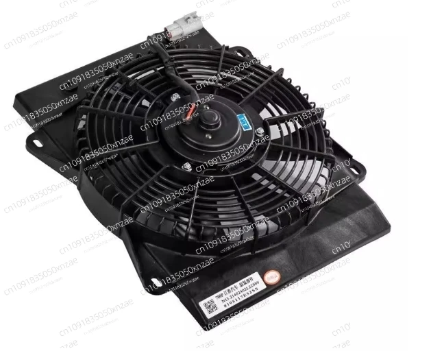 Air conditioning radiator fan blade condenser electronic fan voltage 24V