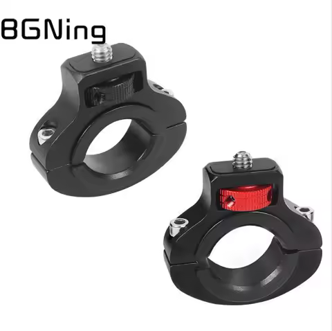 Reinforced Bicycle Handlebar Mount 1/4 Screw for GoPro 13 12 Insta360 X5 X4 DJI OSMO 360 Camera Mobile Phone Motorcycle Holder