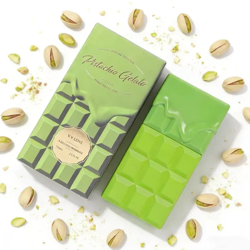 Exquisito Perfume Gourmet con Aroma Dulce y Cálido a Pistacho, Chocolate, Limón, Caramelo y Ámbar, Fragancia Gourmand de Larga Duración