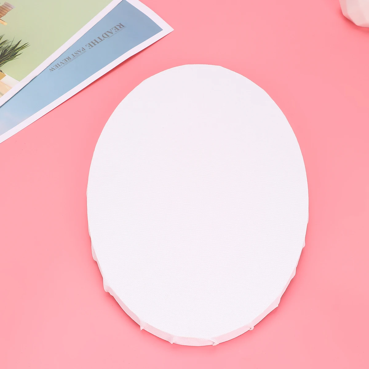 

2 PCS Oil Painting Panel Cotton Drawing Board Canvas Boards Decorative Panels Students Hobbyists Irregular Shape