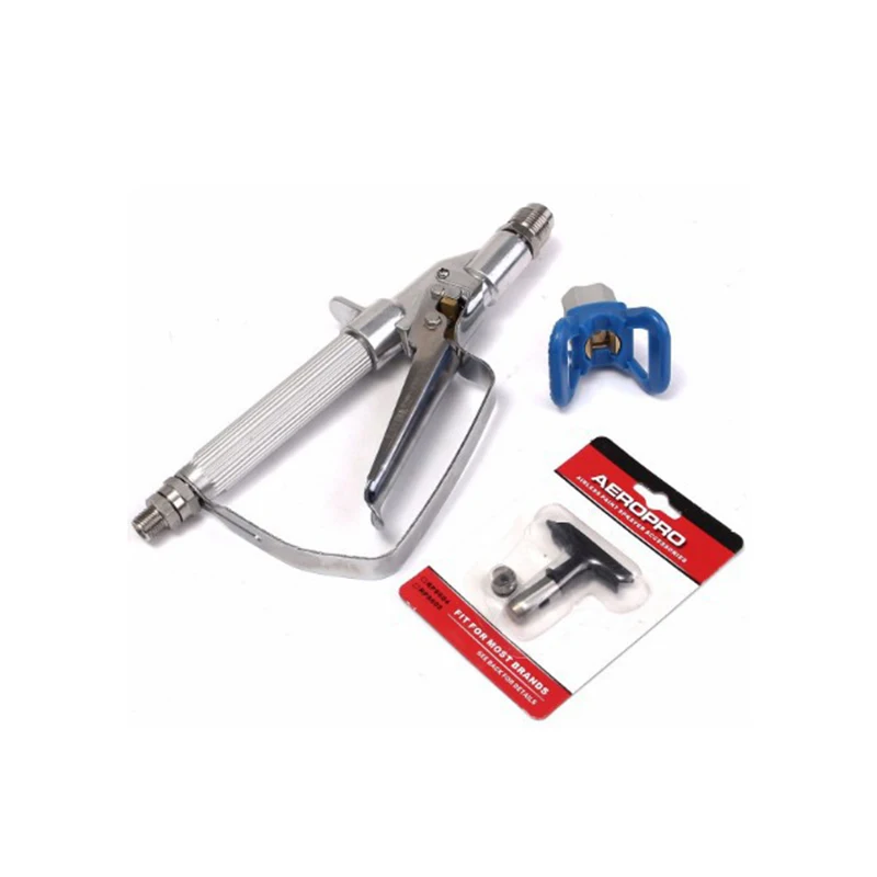 3600PSI Airless Spray Gun With Spray Gun Tip Paint Sprayer With Nozzle Seat Guard For High Pressure Airless Spraying Machine