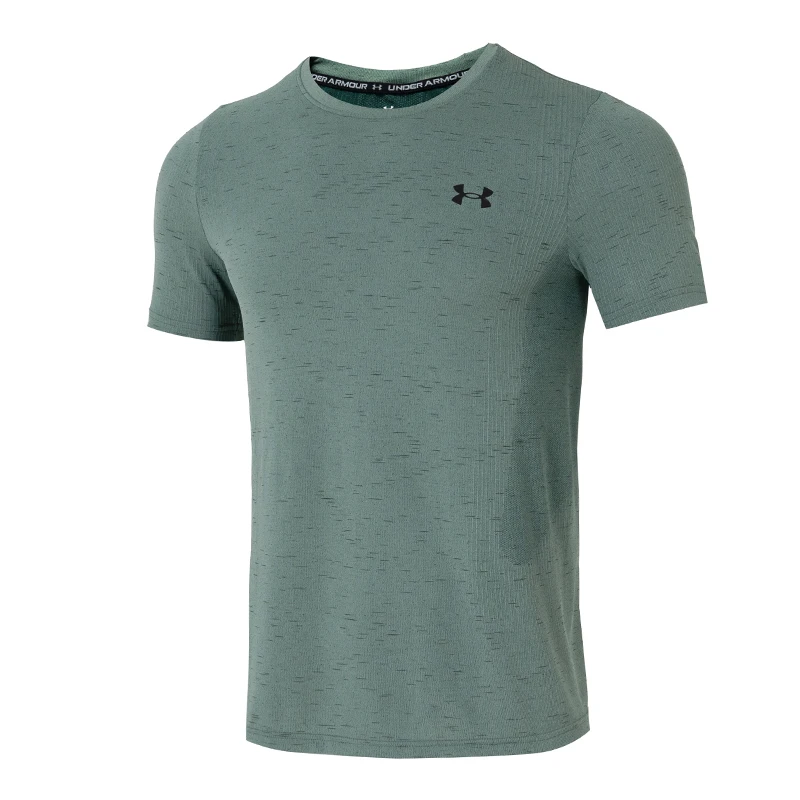 

Under Armour Men's T-Shirt Sports Fitness Top Running Training Clothes Knitted Breathable Short-Sleeved 1382801-348