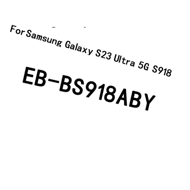 

Fast Shipping New 5000mAh Battery EB-BS918ABY For Samsung Galaxy S23 Ultra 5G S918 Replacement Batteries Batterij+Free Tools