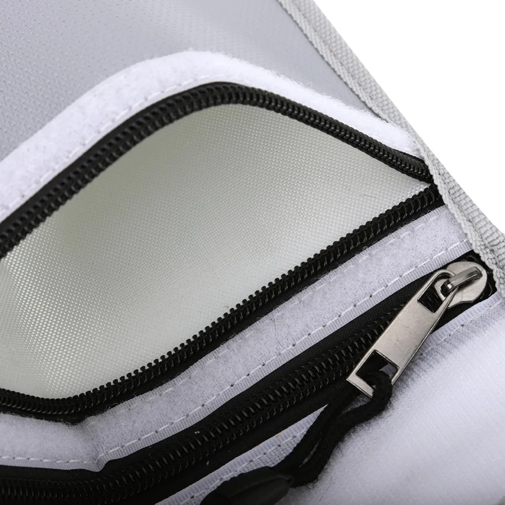 27x17.5cm Fireproof Bag Vertical Moistureproof Safety Bag Double-zipper Fireproof Moistureproof Bag Asset Protection