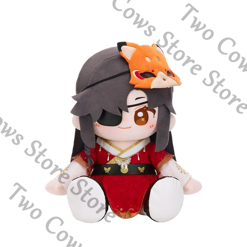 ของแท้ Tian Guan Ci Fu Xie Lian Hua Cheng วันเกิดอะนิเมะตุ๊กตาผ้าฝ้ายตุ๊กตาของเล่นตุ๊กตาท่าทางโยนหมอนคอสเพลย์ของขวัญ