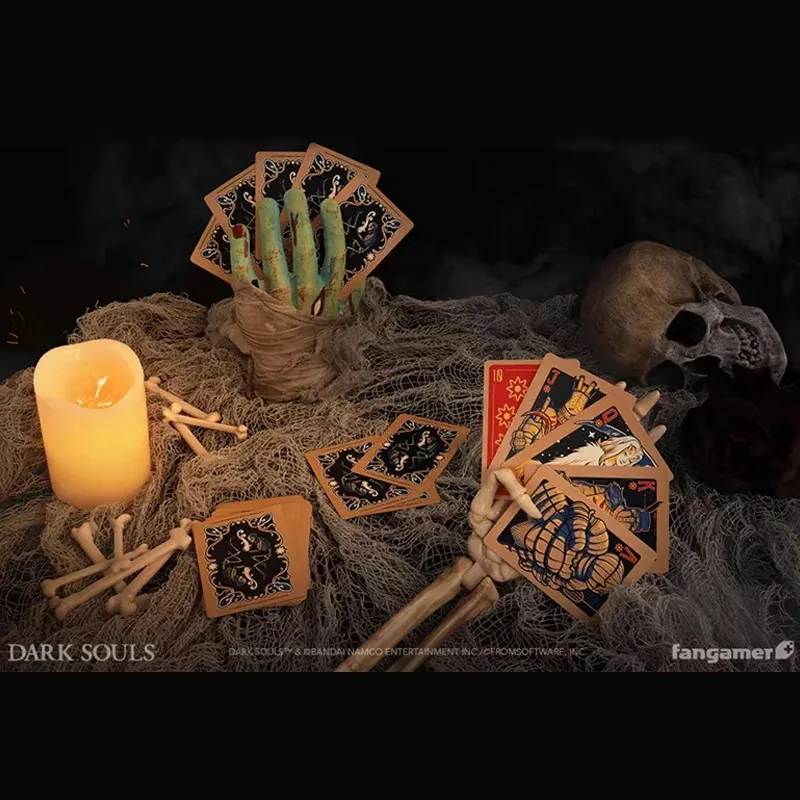 Baralho de cartas de pôquer Dark Souls com 52 cartas, perfeito para jogar pôquer Black Jack Big 2 e outros jogos de cartas