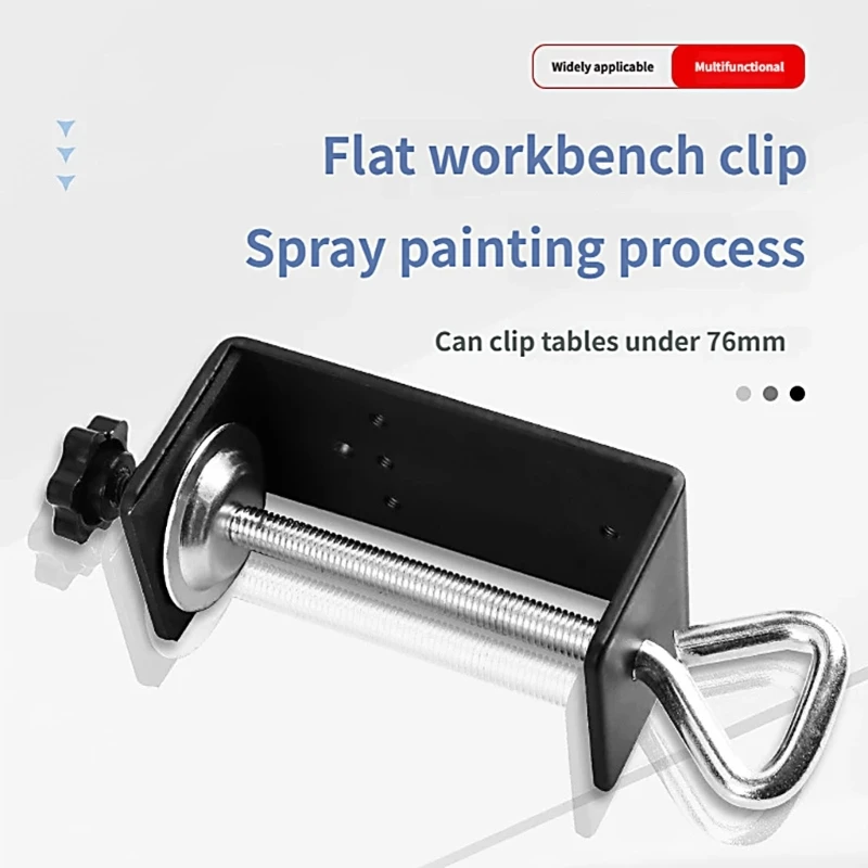Heavy Duty Metal Mounting Bracket With Flexible Positioning And Space Saving Design For Craft Enthusiasts