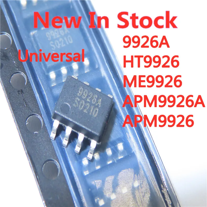 

5 шт./лот 9926A HT9926 SOP8 ME9926 SOP-8 APM9926A APM9926 схема привода/низковольтный МОП-чип в наличии новая оригинальная микросхема