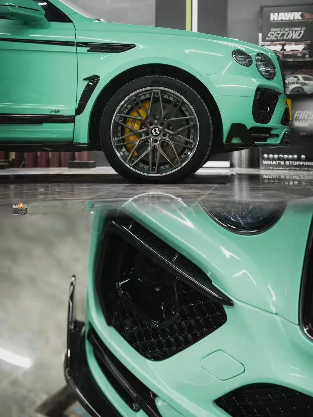 أعلى تصنيف MSY طقم الجسم لعام 2020 + بنتلي بينتاغا ألياف الكربون الجافة طقم الجسم هود التنانير الجانبية مصدات السيارة