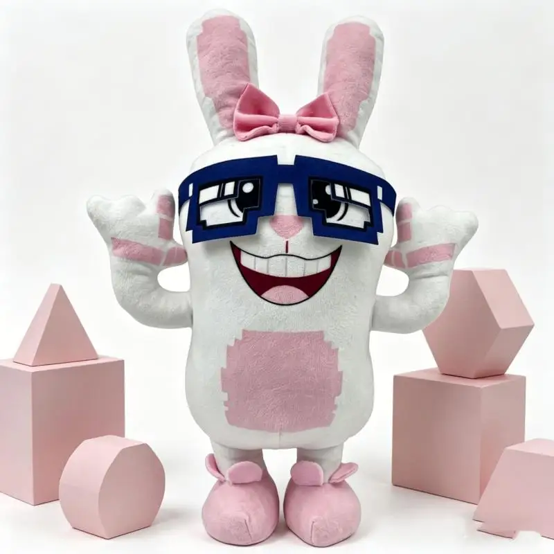 

В наличии: Плюшевая кукла Ygq Toys Boppin Bunny Sahur, милый мягкий аниме-кролик в очках, игрушка-сюрприз для фестивалей, очаровательное украшение для игр