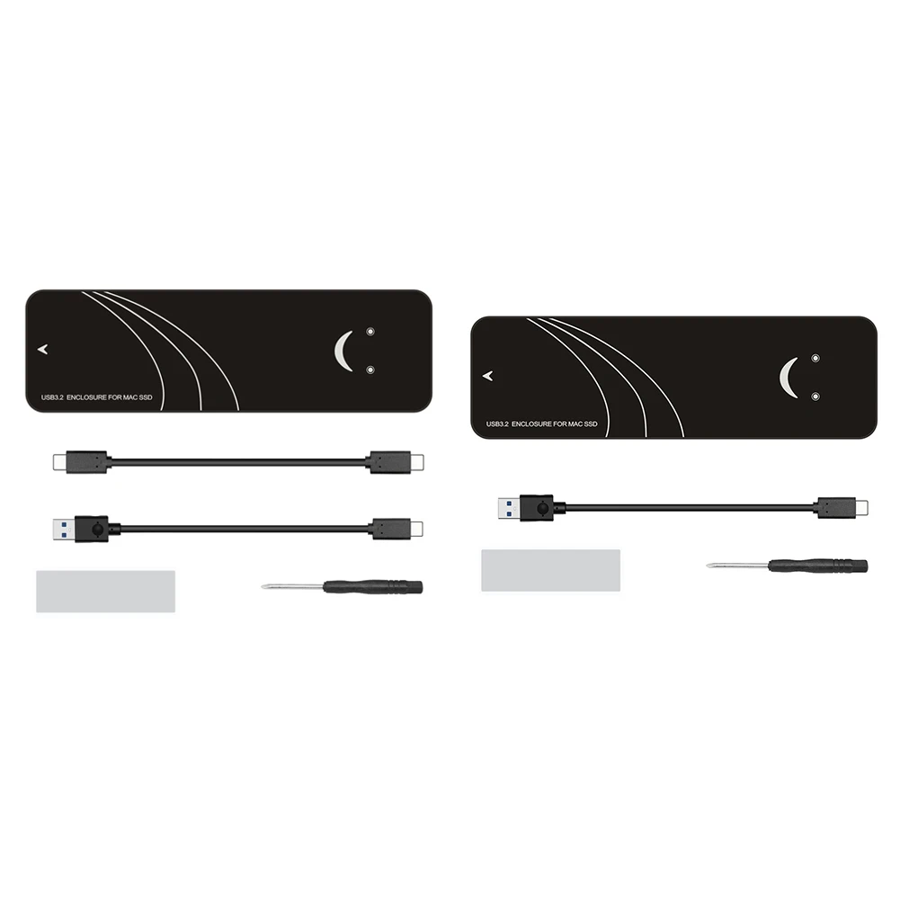 Solid State Drive External Enclosure PCI-E AHCI/NVME Protocol PCIe SSD Enclosure for MacBook Air/Pro2013-2017 SSDs