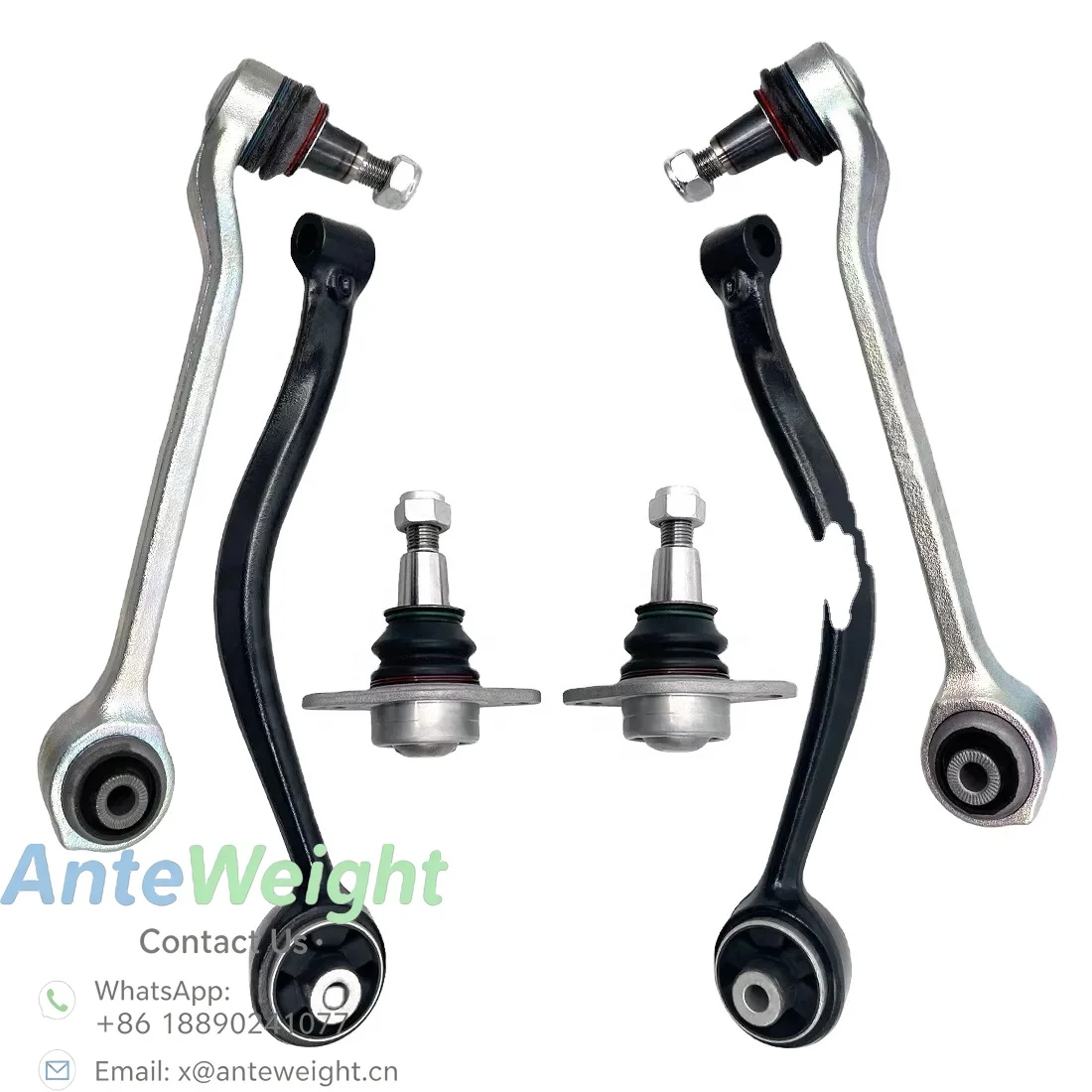X3 F25/X26 X4 F26 Front Lower L R Aluminium Control Arms 31106787673 31106787674 Pull Rod Rubber Bearing