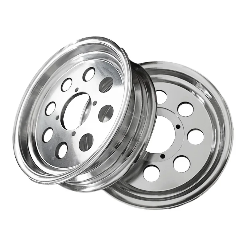 10 inch wheel vacuum rims Aluminium alloy  hub For monkey bike motorcycle Parts 2.50-10 2.75-10 3.00-10 3.50-10 4.50-10