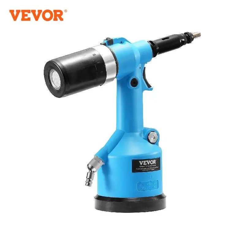 VEVOR Air Riveter 20.2KN Pulling Force Pop Gun Pneumatic Riveter Tool Kit Hydraulic Rivet Gun for Mechanic Tool Home Improvement