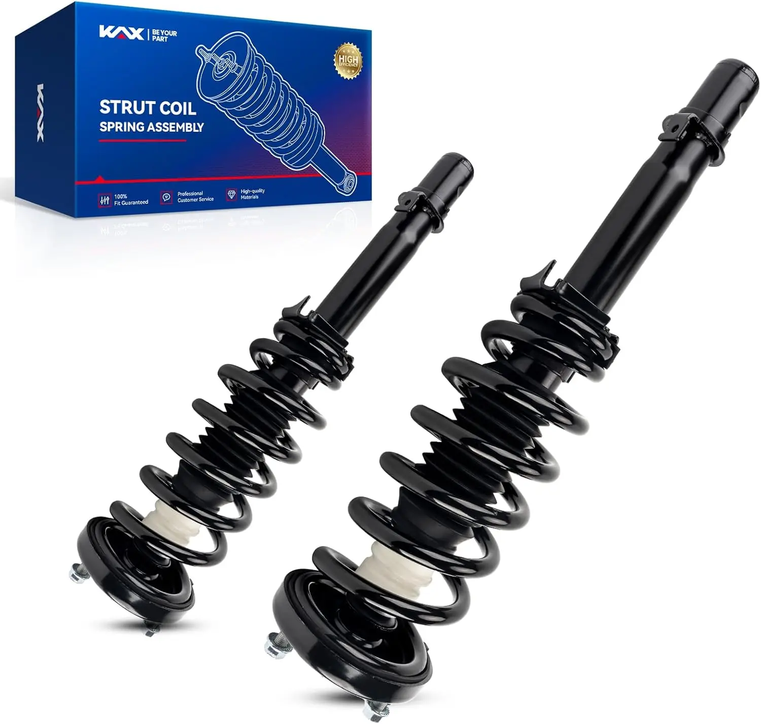 

Front Struts for Honda 2012 Civic 1.8L Front Shocks Quick Complete Struts Assembly with Coil Spring Set of 2, Replace 172927 172