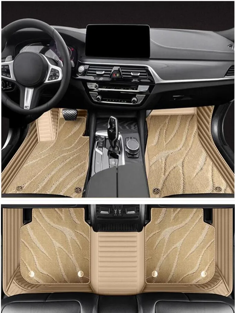 

Специальные автомобильные коврики на заказ для Mercedes Benz EQE 350 500 Sedan 2025-2022, водонепроницаемые двухслойные ковры для eqe350 eqe500