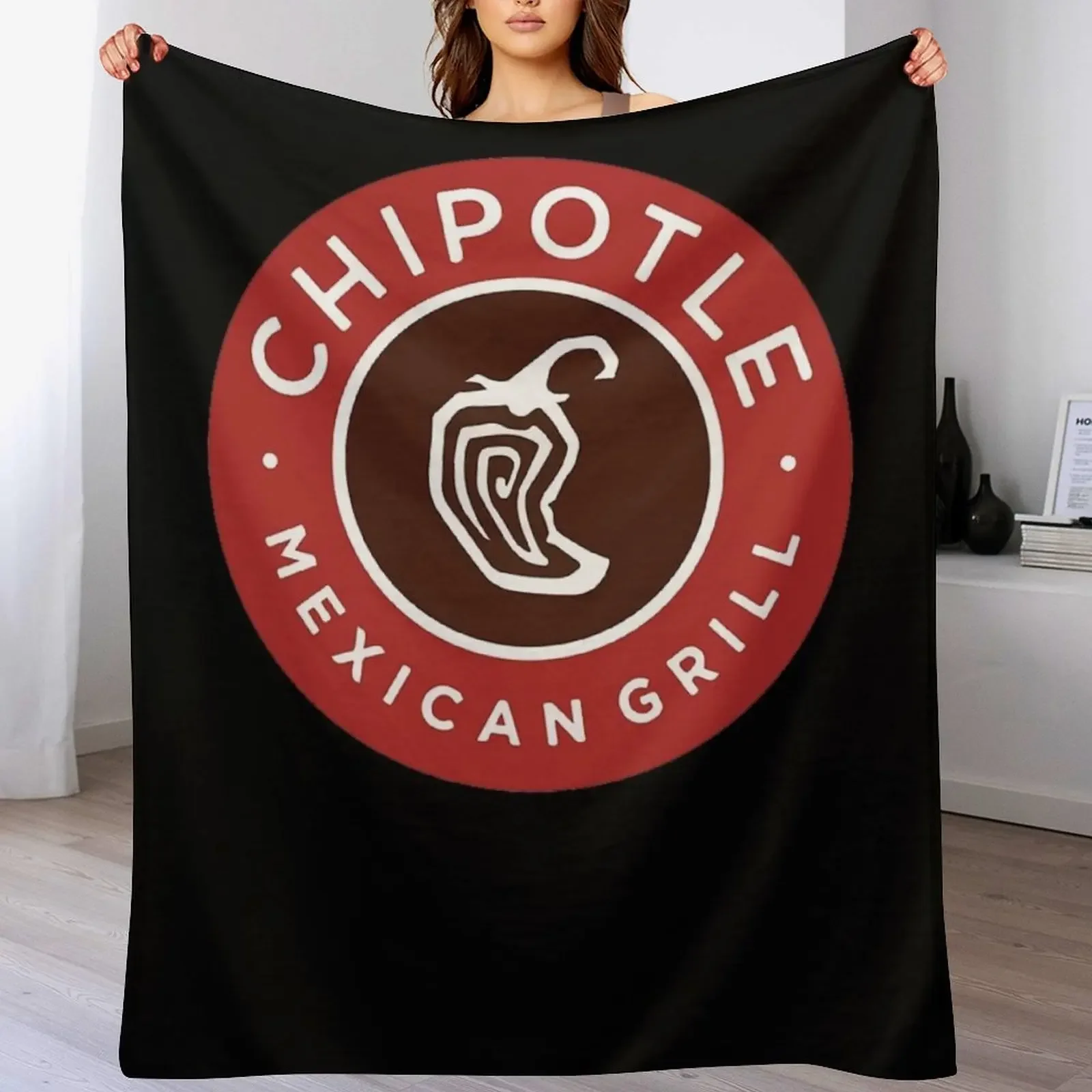 

Chipotle is My Life Pullover TShirt Throw Blanket For Decorative Sofa Bed covers Stuffeds Beach Blankets