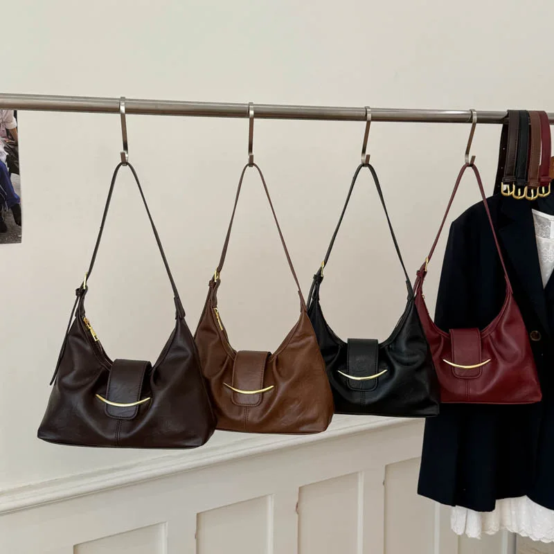 

2025 A/W Vintage Tote Bag for Women, Genuine Leather Large Capacity Multi-way Shoulder Crossbody Purse, Retro Chic Work Bag