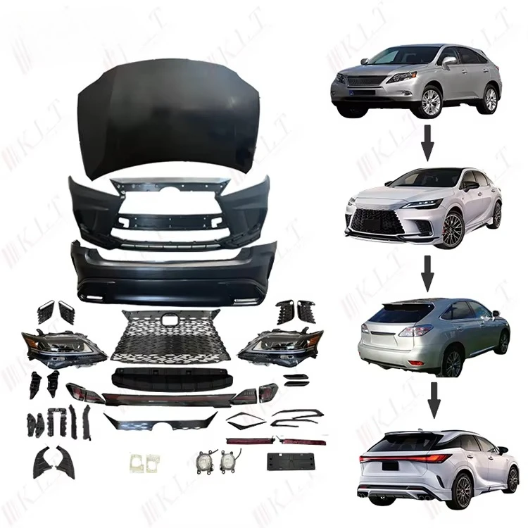 

High Quality RX Old Upgrade New Convert 2023 Rx500 Body Kit for RX300 Rx350 Rx450 Rx270 2009-2013