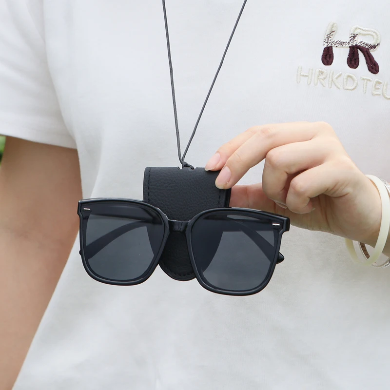 Sunglasses Clip Magnetic Portable Neck Glasses Clip Out Travel Sun Hat Loss Prevention Clip Neck Necklace