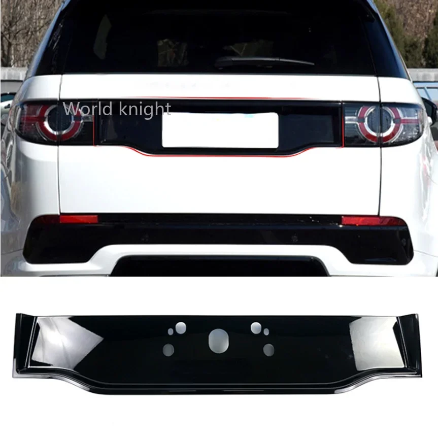 For Land Rover Discovery 2015 2019 Sport Modified Tail Door License Black Bottom Frame SVR Enclosing Backup Box Decoration Stick