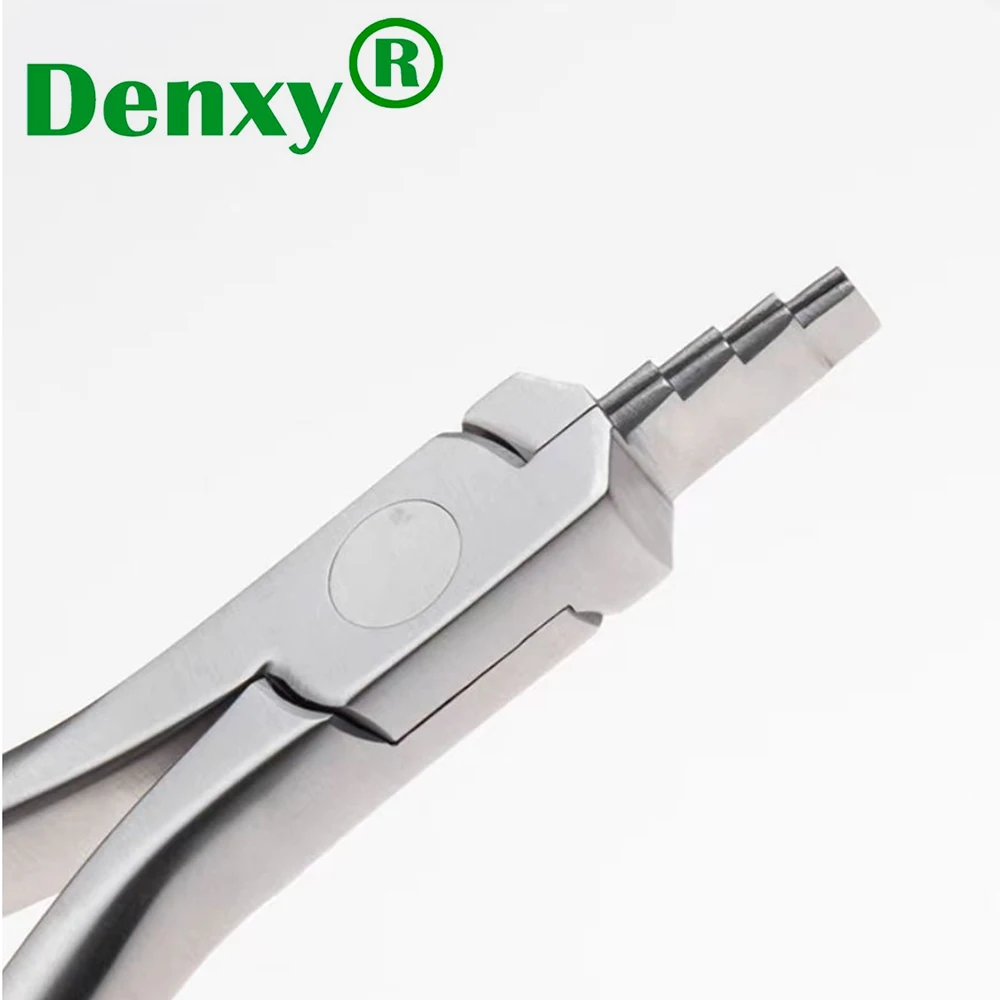 Denxy A+ Quality Medical stainless steel manual polishing Dental Orth Vertical Curved Pliers Bow Wire Vertical Bending Pliers