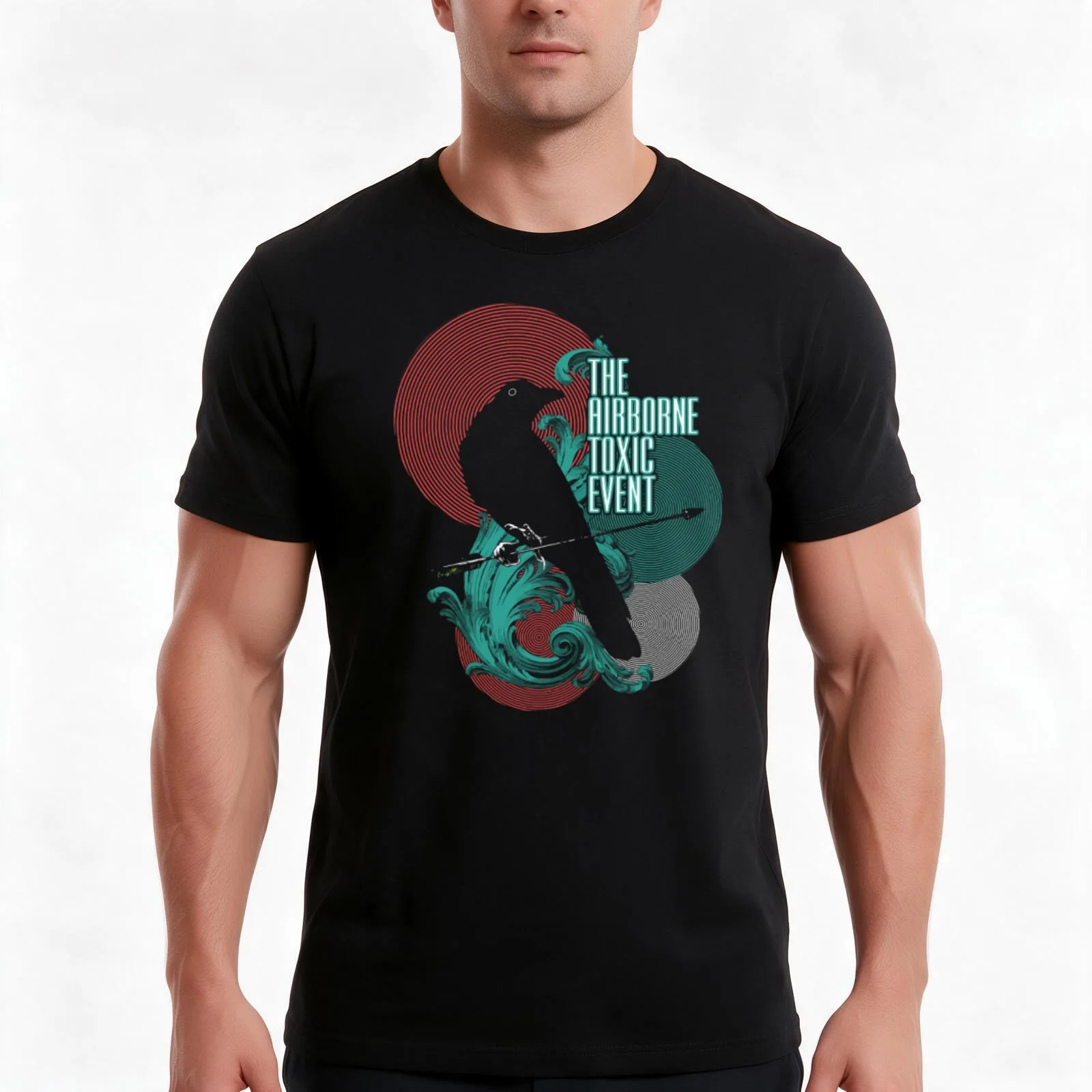 The Airborne Toxic Event Logo Funny Comfortable T-Shirt, Summer Casual Cotton Tee, Oversized Streetwear Tops, Unisex Men Women