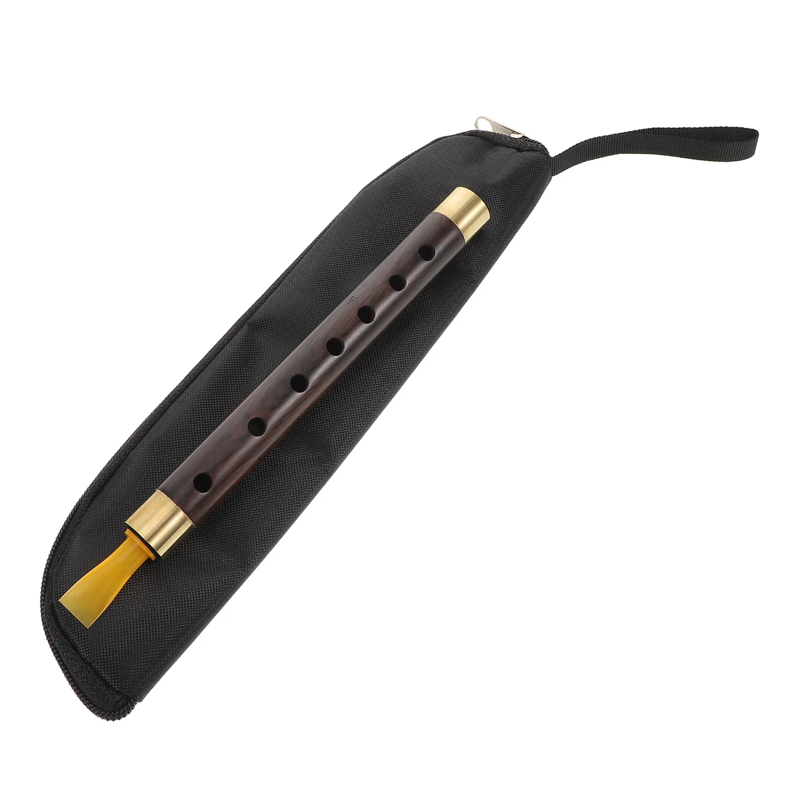 

A Key Chinese Folk Flute Handmade Traditional Instrument Portable for Beginners Folk Music Performances Music Education