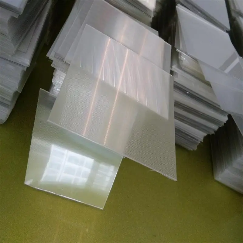 10 Pieces 50 LPI & 75LPI &100LPI &160LPI Lenticular Film Sheets for 3D Photo Making Lentitular Film