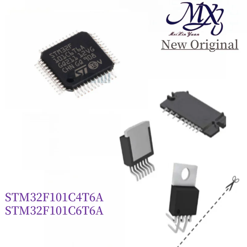 MXY STM32F101C4T6A STM32F101C6T6A LQFP-48 Microcontroller chip new original