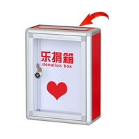 Aluminium Alloy Locking Ballot Box Wall Mounted with Lock Key Suggestion Mailbox Multifunctional Waterproof Newspaper Box Tree