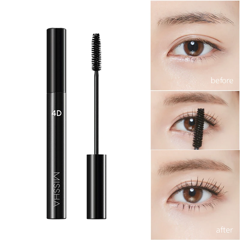 MISSHA The Style 4D Mascara Eye Makeup Lasting Curler Thick Eyelash Curling Waterproof Best Korea Cosmetics