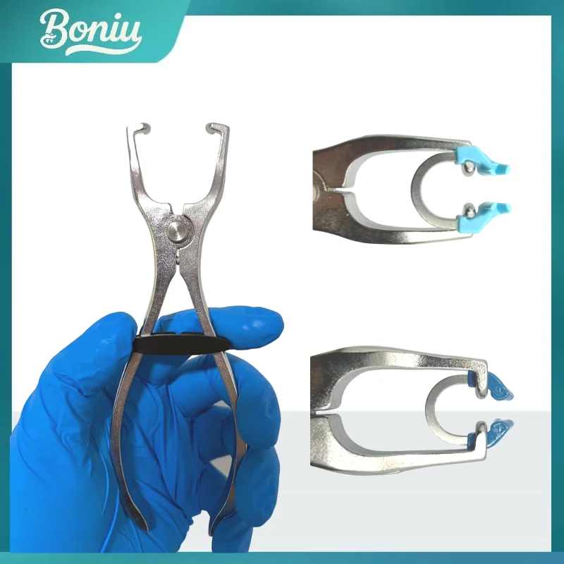 

Dental Matrix Ring Forceps Placement Forceps Are Suitable for Clamping Ring Separators Dental Tools.