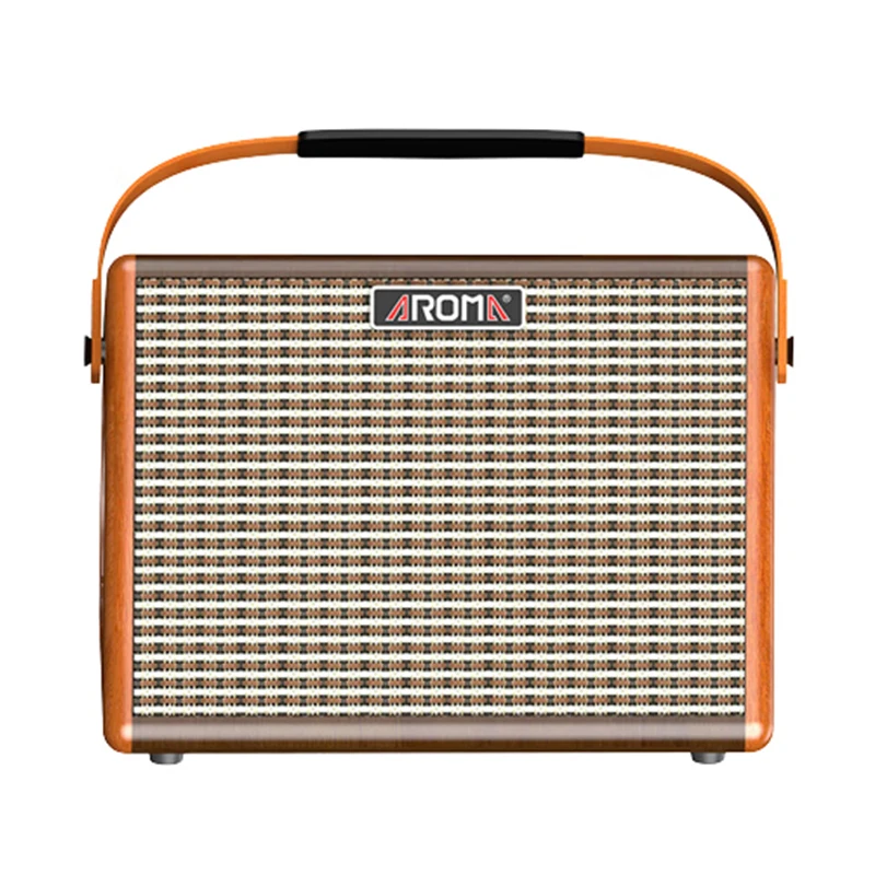 Acoustic Guitar Amplifier,Bluetooth Speaker Rechargeable Portable Acoustic Guitar Amp with dual channel Reverb Adjustment